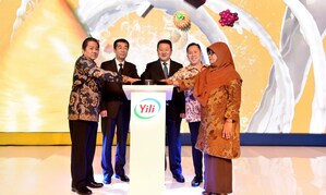 Lancering van Chinese zuivelgigant Yili Group in Indonesië