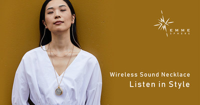 By merging together jewelry and accessories with headphone functionality, the EMMESPHERE Sound Necklaces, brings to the market a whole new interpretation of style and elegance.