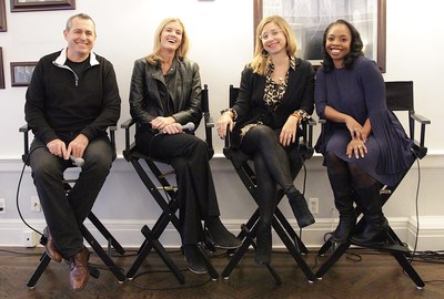 From left to right: Igor Vaks, Founder & CEO, CreatorIQ; Liz Gray, Head of Cultural + Consumer Insights, CAA Brand Consulting; Sarah Kirchner, Vice President, Digital Marketing, Kenneth Cole; Kendra Bracken-Ferguson, Chief Digital Officer, BrainTrust CAA-GBG