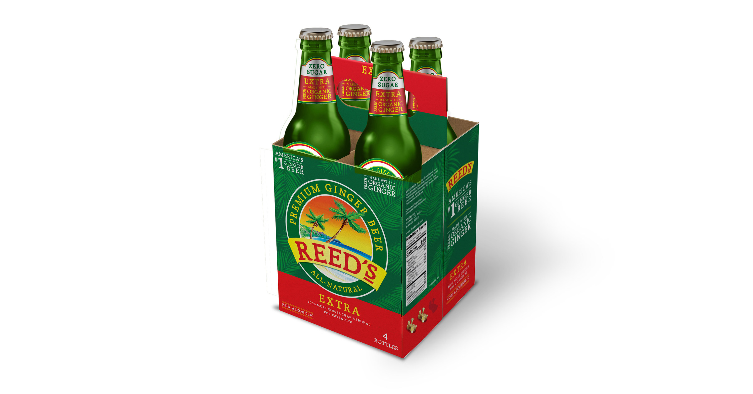 Reed's Inc. Unveils New Package Design for Flagship Reed's Ginger Beer