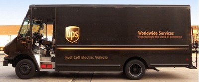 UPS Class-6 Delivery Truck (CNW Group/Ballard Power Systems Inc.)