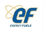 Energy Fuels Announces Initial Results of Test-Mining Program Targeting Vanadium at La Sal Complex; Update on Recent Positive Federal Actions