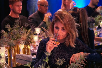 Guests attend the unveiling of Johnnie Walker Blue Label Ghost and Rare Port Ellen at The Welsh Chapel on October 24, 2018 in London, England. Pic Credit: Hatch Communications (PRNewsfoto/Johnnie Walker)