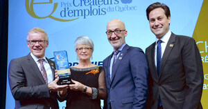 Premier Tech lauréate d'un Prix Créateur d'emplois du Québec pour la deuxième année consécutive