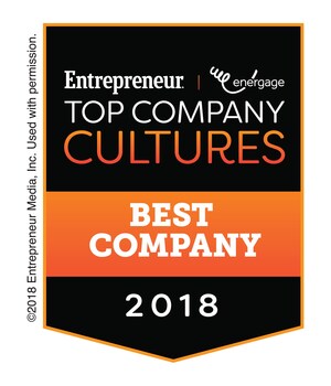 AAG Makes Entrepreneur Magazine's 2018 Top Company Cultures List