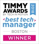 Quick Base's Jay Jamison Recognized as 2018 Best Tech Manager at Boston Timmy Awards
