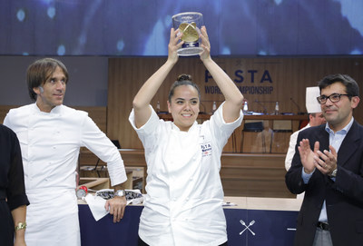 Carolina Diaz wins the 7th edition of the Barilla Pasta World Championship