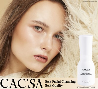 Experience the latest captivating facial cleansing innovation from CAC’SA