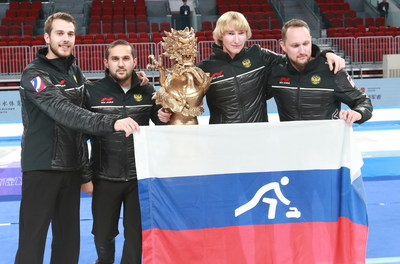 The Russia men’s team beat Canada 9-8 and won the championship