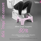 Squatty Potty 'Craps on Cancer' in Honor of Breast Cancer Awareness Month; Donating 50% of Revenue from October 26-28 Sales