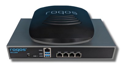 Roqos Core RC10 and RC100 cybersecurity VPN routers for homes and small businesses