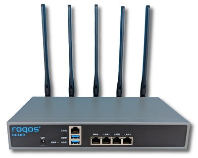 Roqos Core RC100, the first gigabit intrusion prevention router for homes