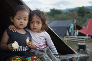 Sulawesi Earthquake &amp; Tsunami: One month on from the disaster, thousands of children still homeless, out-of-school and in need of humanitarian support
