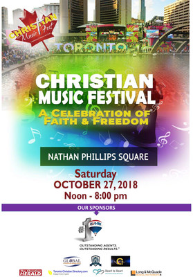 Nathan Phillips Square (CNW Group/Christian Music Festival)