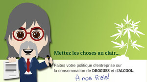 Suite à la légalisation du cannabis, ScriptaLegal.com offre aux PME de faire gratuitement leur politique d'entreprise sur la consommation de drogues et d'alcool