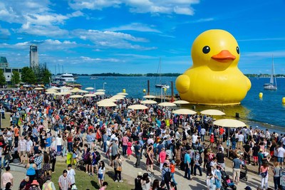 More than 1 million visitors attended the ONTARIO 150 Tour and it generated an economic impact of $11.2 million. The tour made stops in Toronto, Owen Sound, Sault Ste. Marie, Midland, Amherstburg and Brockville. (CNW Group/Water's Edge Festivals & Events)