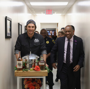 Wild Turkey® And Matthew McConaughey Give Back To Local Houston Heroes On National First Responders Day