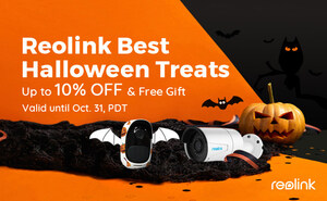 Reolink Launches Best Halloween Treats 2018 -- Up to 10% Off on Smart Home Cameras &amp; Free Gift