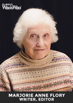 Marjorie Anne Flory Celebrates 50 Years of Writing, Editing and Publishing