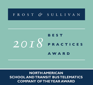 Zonar Earns Acclaim from Frost &amp; Sullivan for Establishing its Dominance in the School Bus and Transit Telematics Market