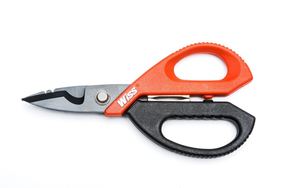 New Crescent Wiss® Electrician Data Scissors Offer Enhanced Utility to