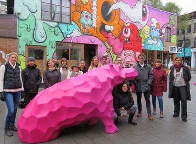 Inauguration de la place Guilbault - Une nouvelle place à saveur historique, haute en couleur!