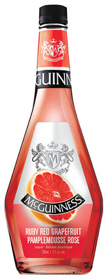 Introducing McGuinness Ruby Red Grapefruit, the newest flavoured liqueur from McGuinness (CNW Group/Corby Spirit and Wine Communications)