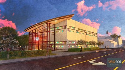 Rendering of the new School of Physical Therapy at Florida Southern College.