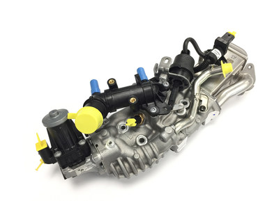 BorgWarner supplies its all-in-one EGR solution to a major global automaker for a variety of different engine sizes.