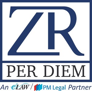 eLaw Makes Strategic Investment In ZR Per Diem Services eLaw Makes Strategic Investment In ZR Per Diem Services