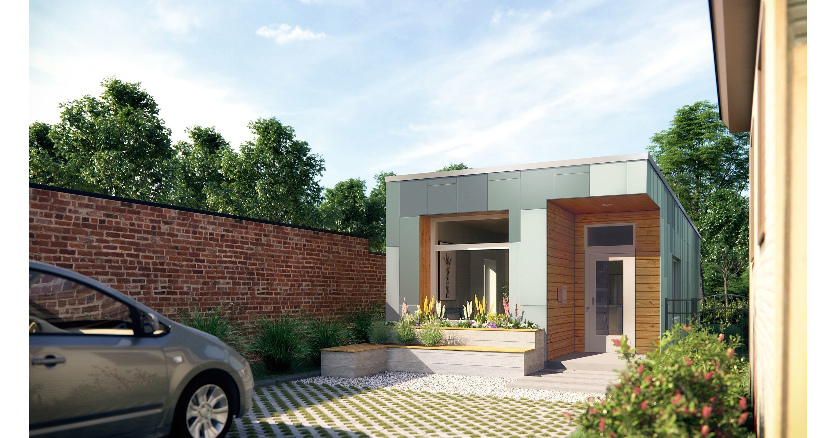 Module, a Pittsburgh DesignBuild Company, Using Tektoniks Panels to