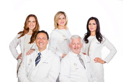 Front Row: Dr. George Bitar, Dr. Larry Lickstein. Back Row: Lexie Hauser, RN, Crystal Morrow, LE, Zineb Moussaifr, LE