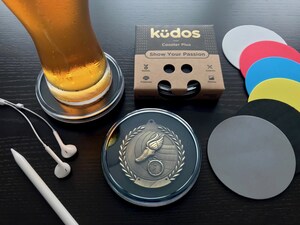 Launch of Kudos Coaster Plus reinvents medal displays