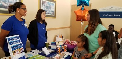 Two of BayCare’s Health Care Navigators, Jennifer Tayler and Maxine Ambrosino, provided information to community members at a Back-to-School event earlier this year.