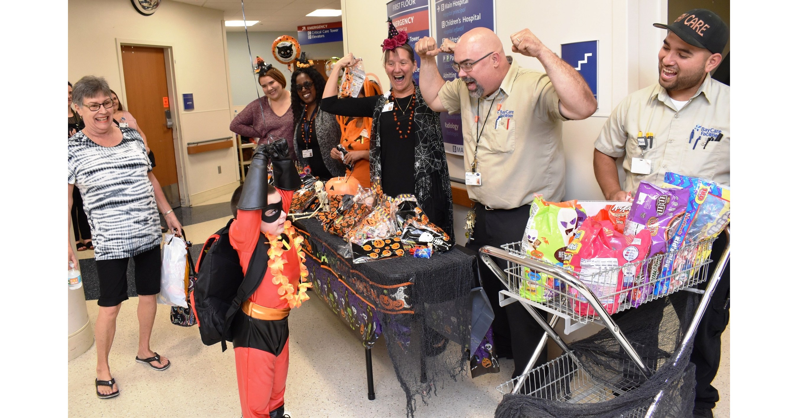 Patients at St. Joseph's Children's Hospital in Tampa Load Up on