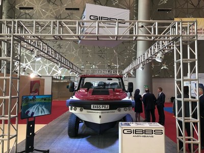 The Gibbs Humdinga at Milipol Qatar 2018 (PRNewsfoto/Gibbs Amphibians)