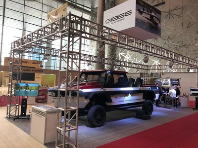 The Gibbs Humdinga at Milipol Qatar 2018 (PRNewsfoto/Gibbs Amphibians)