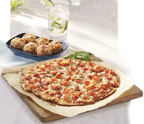 Red Lobster’s Lobster and Langostino Pizza is one of a variety of appetizers and desserts being offered for free as part of its special Veterans Day menu.