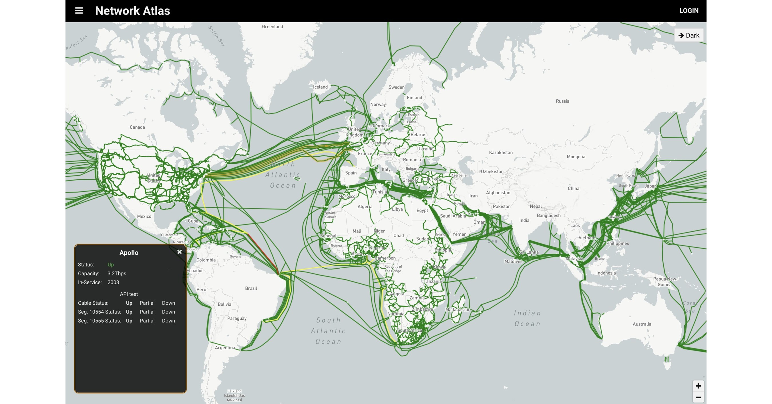 Network Atlas Launches Map of Global Infrastructure