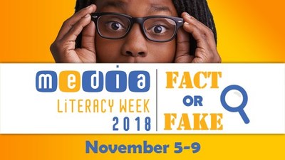 This year's Media Literacy Week theme is Fact or Fake: Help the World Stop Misinformation in Its Tracks. From November 5 to 9, the Canadian Teachers' Federation and MediaSmarts are highlighting the importance of teaching children and teens digital and media literacy skills. (CNW Group/Canadian Teachers' Federation)