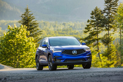 The all-new RDX helped the Acura brand gain a 7% increase in sales over the same period last year. (CNW Group/Honda Canada Inc.)