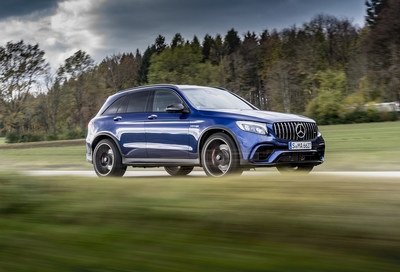 The top two volume-drivers for the month were SUVs: the GLE SUV and the GLC SUV, which saw sales increases of 68.7% and 9.5% respectively compared to October 2017. (CNW Group/Mercedes-Benz Canada Inc.)