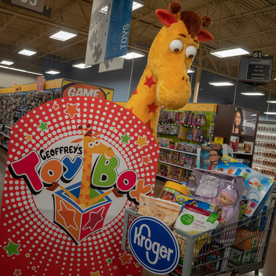 Kroger Brings Geoffrey’s Toy Box to Nearly 600 Stores for Holiday Season