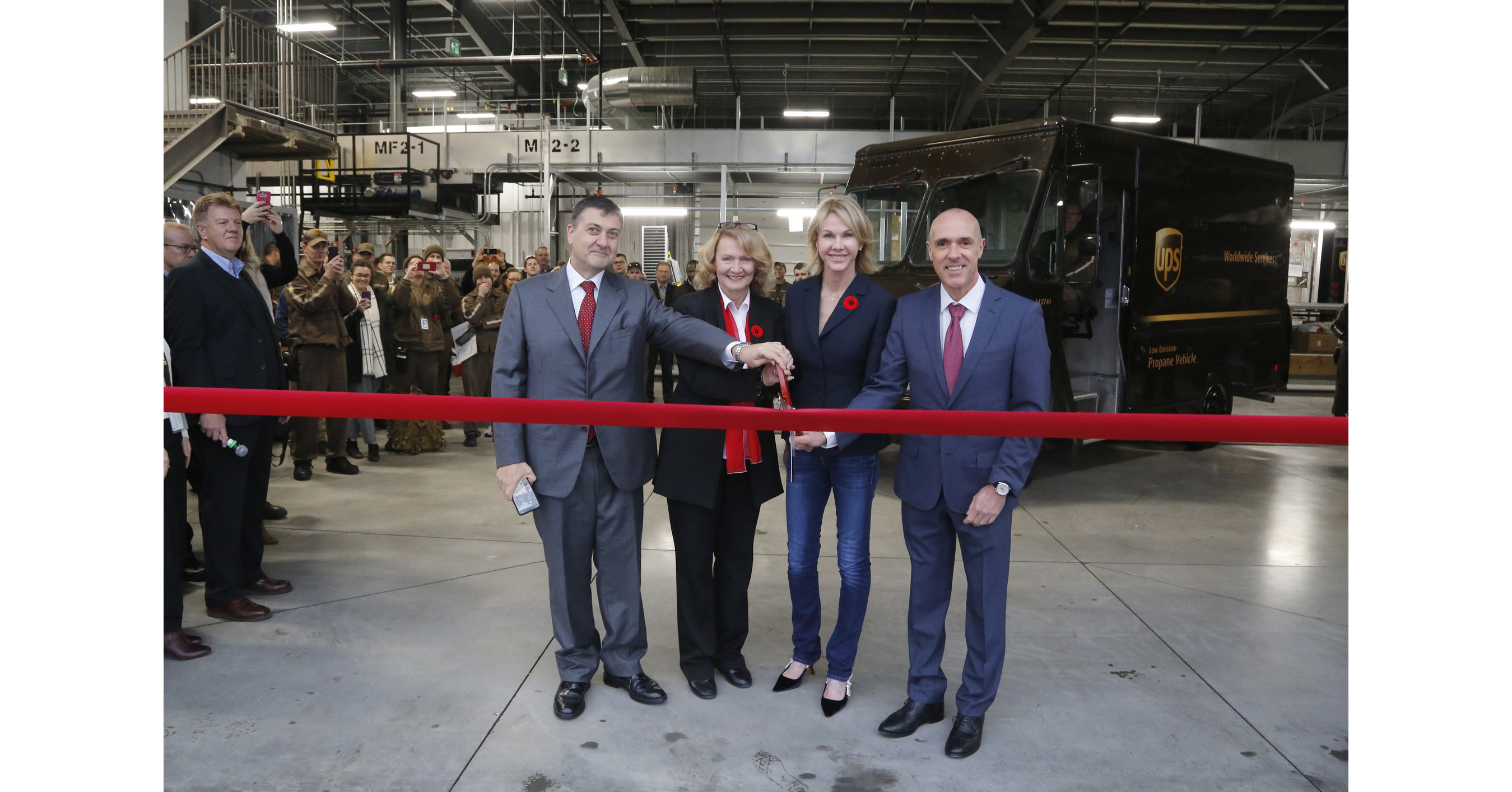 UPS Canada inaugure de nouvelles installations à Kanata, en Ontario