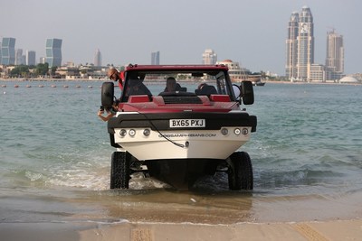 The Gibbs Humdinga being demonstrated in Doha, Qatar. (PRNewsfoto/Gibbs Amphibians)