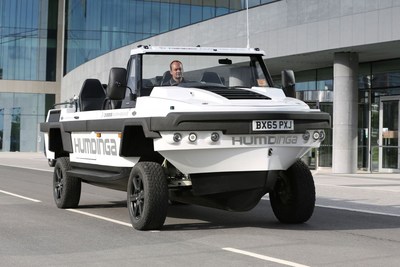 The Gibbs Humdinga is fully road legal. (PRNewsfoto/Gibbs Amphibians)