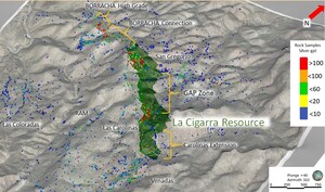 Kootenay Drill Program Outlines Resource Upside Along Extensions of the La Cigarra Resource