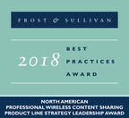 Mersive Awarded Product Line Strategy Leadership Award for Wireless Content Sharing by Frost &amp; Sullivan