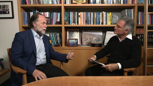 Dionisio Gutiérrez se reúne con Ricardo Hausmann en la Escuela Kennedy de Harvard