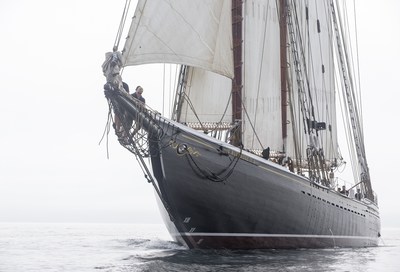 The Canadian icon, Bluenose II, will be at the helm of the fleet of tall ships participating in the TALL SHIPS CHALLENGE® ONTARIO tour. (CNW Group/Water's Edge Festivals & Events)